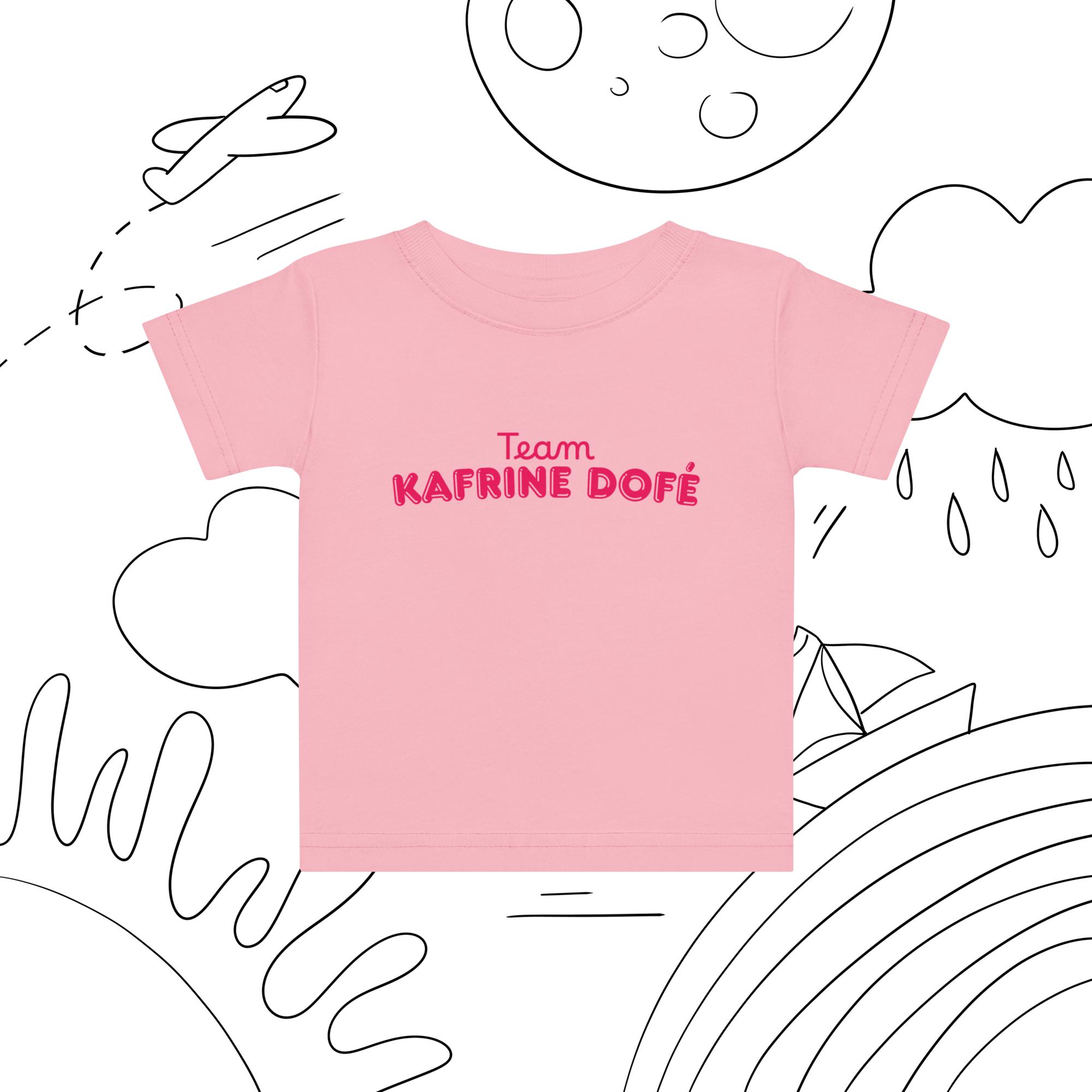 T-shirt en jersey bébé  » Kafrine Dofé »