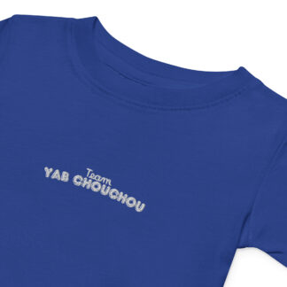 T-shirt en jersey bébé "Team Yab Chouchou"