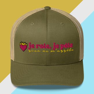 JE ROTE... Casquette Trucker
