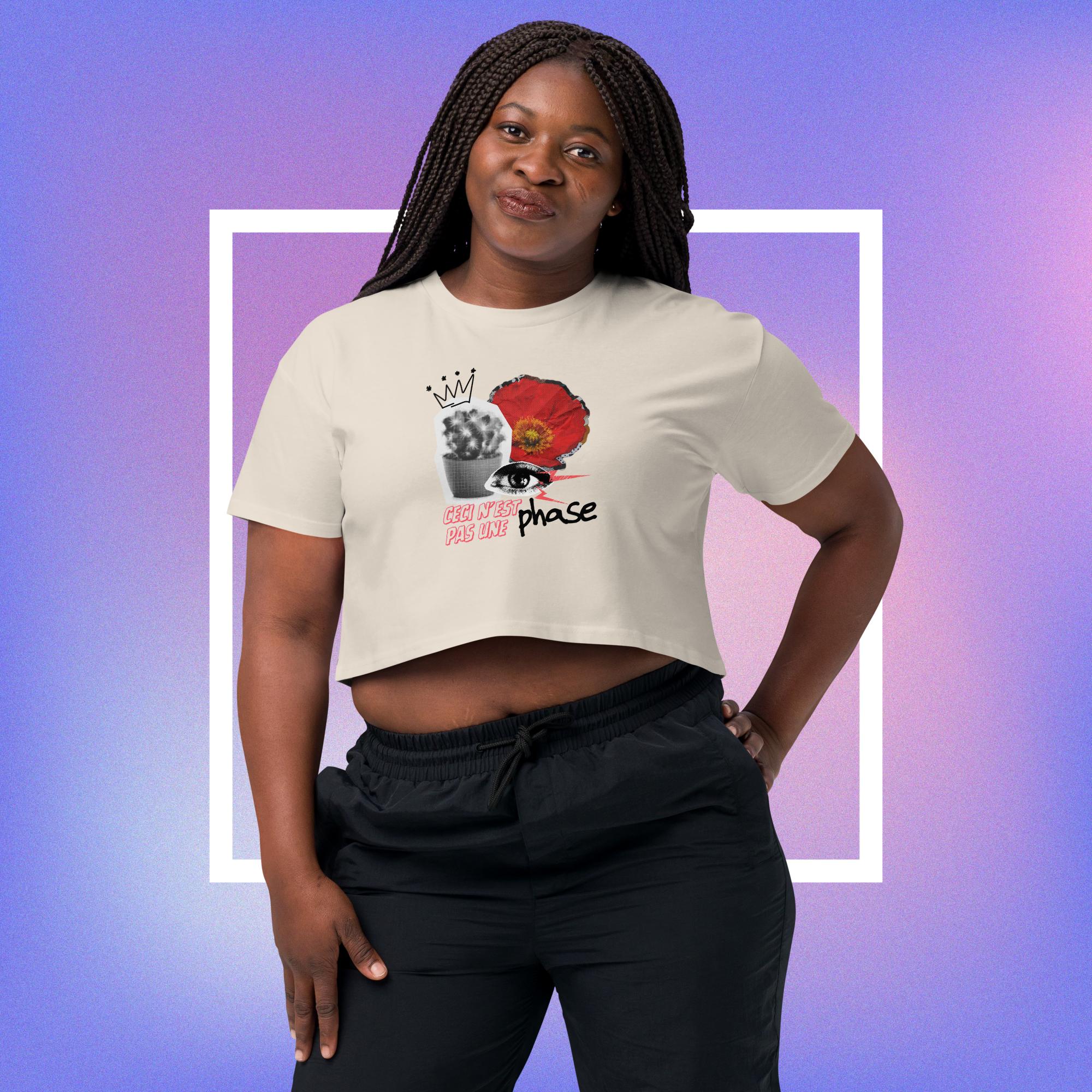 Ceci n&rsquo;est pas une phase – Crop top