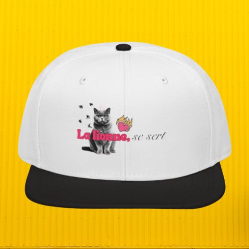 Snapback « La lionne »